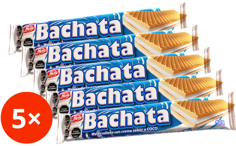 Bachata Coco 40g Fruna Pack 5 unidades