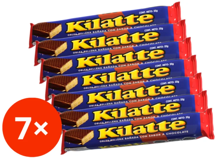 Kilatte 22 gr Fruna Pack 7 unidades
