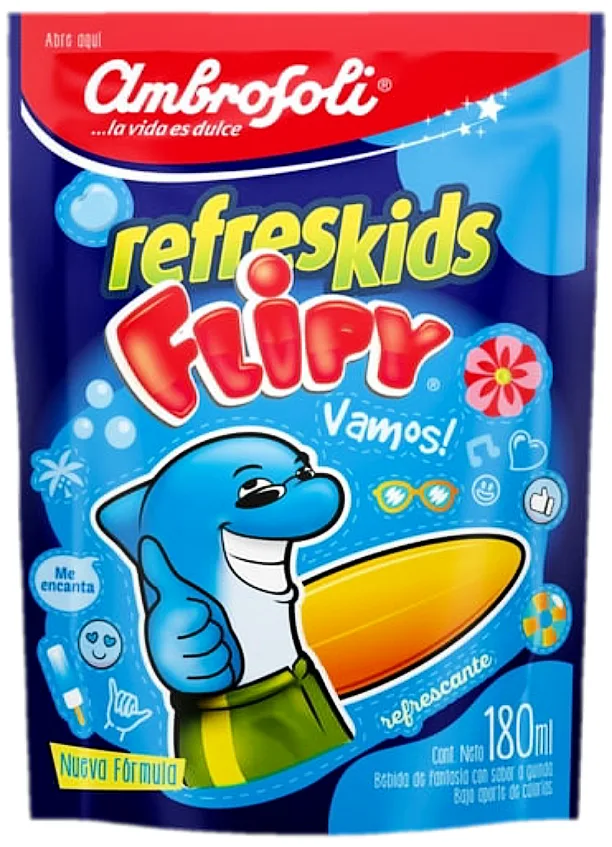 Refreskids Flipy 180ml Ambrosoli