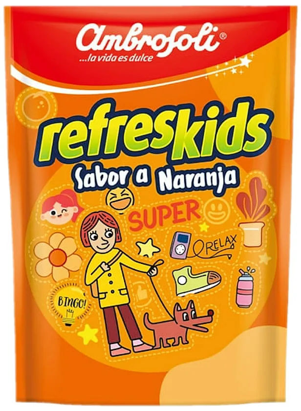 Refreskids Naranja 180ml Ambrosoli