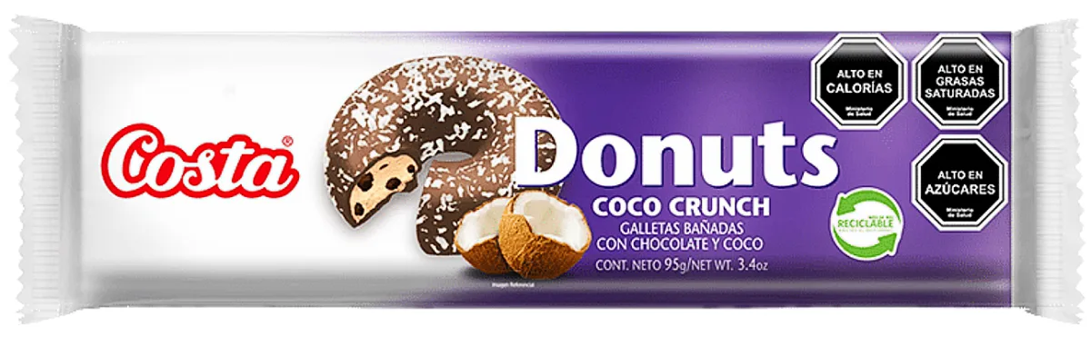 Donuts Coco Crunch 95g Costa