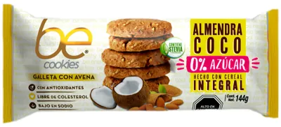 Galleta con Avena Almendra Coco 144g Be Cookies