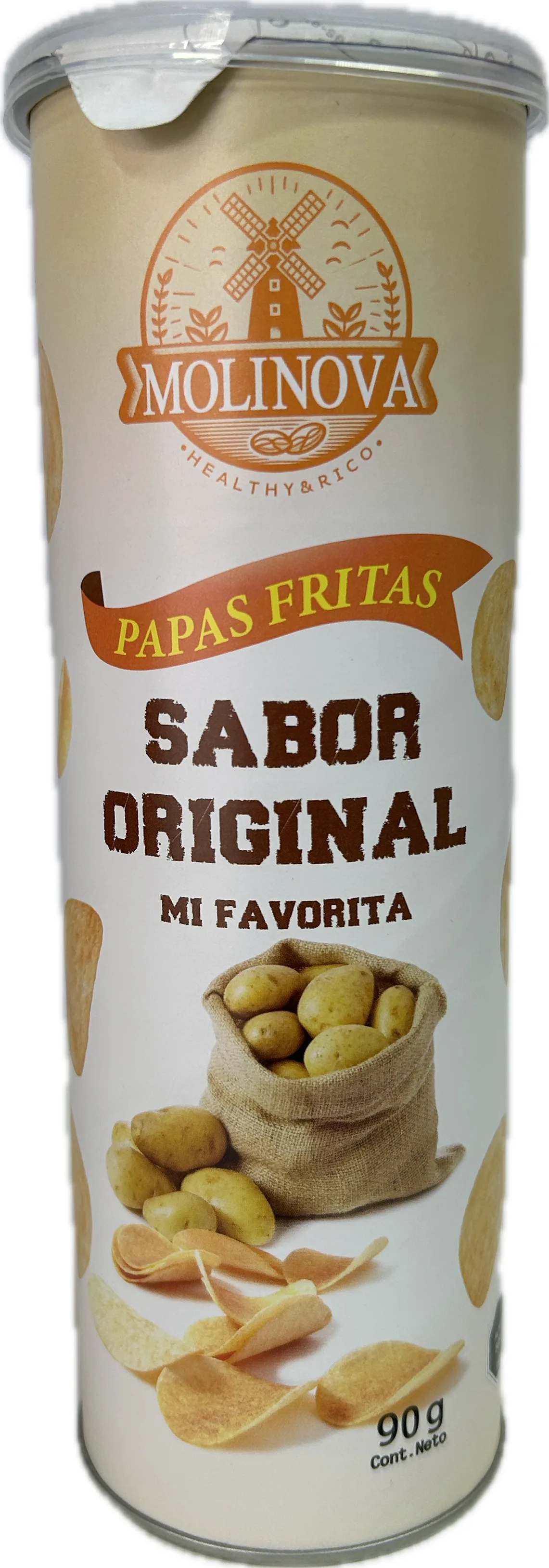 Papas fritas original 90gr Molinova