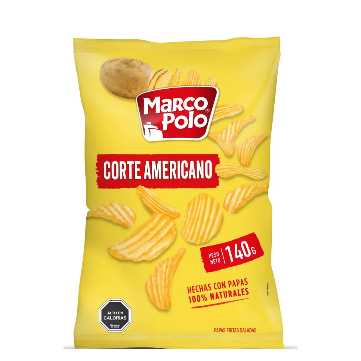 Papas Fritas Corte Americano 140g Marco Polo