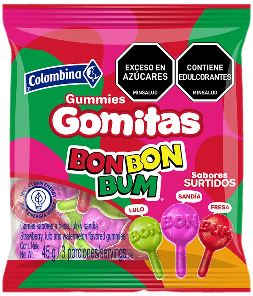 Gomitas Bon Bon Bum Mix 75g Colombina