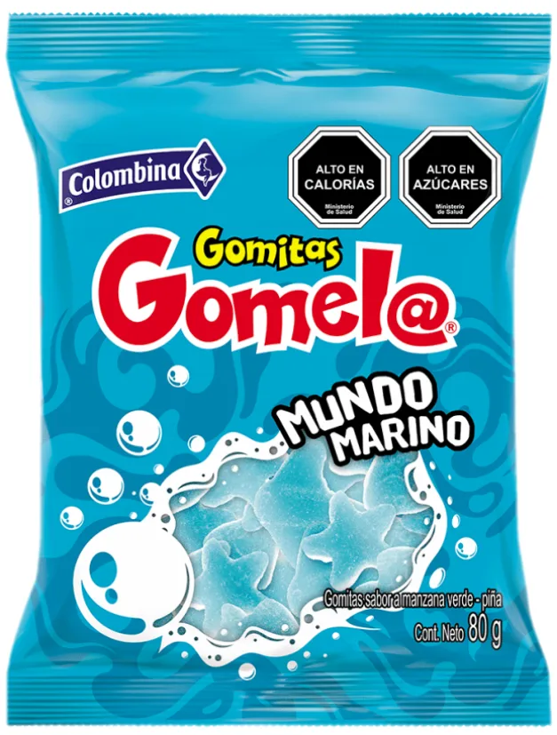 Gomitas Mundo Marino 80g Colombina