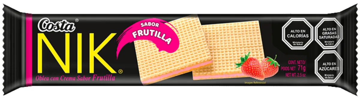 Nik Frutilla 71g Costa