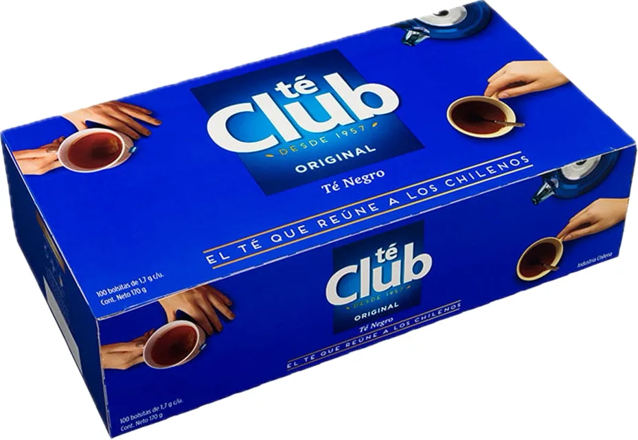 Te Ceylán Classic 100 Bolsitas Te Club