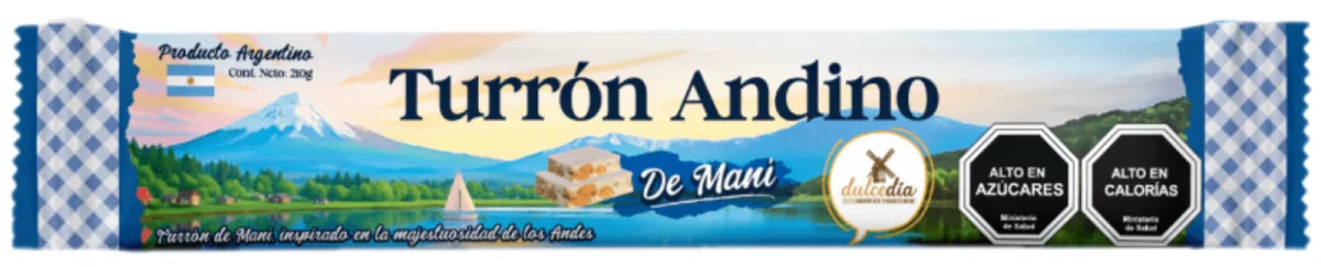 Turron Andino 210g Dulce día