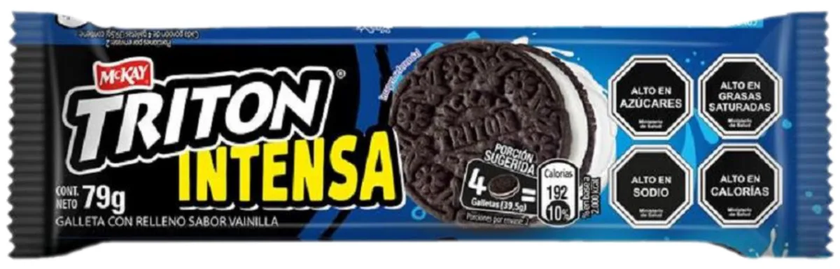 Galleta Tritón Intensa 79g McKay