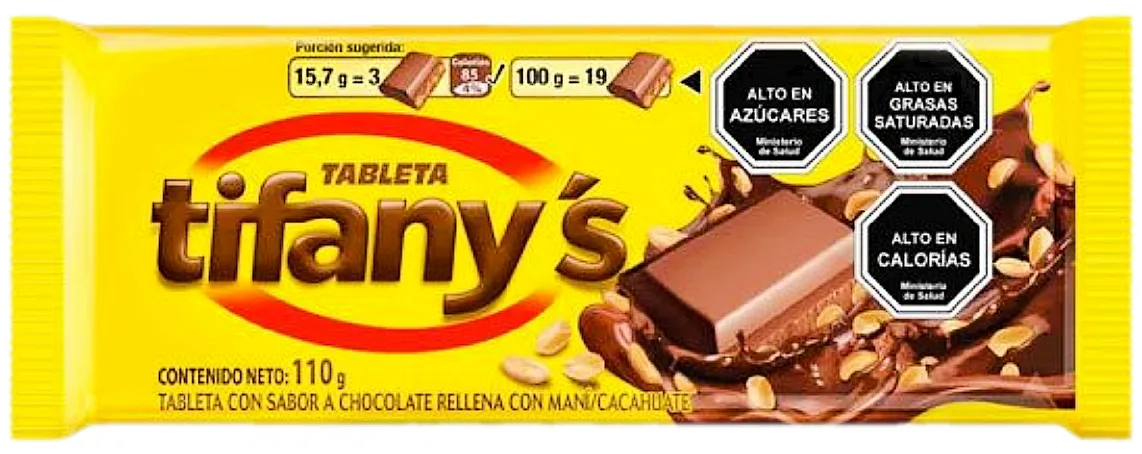 Chocolate Tifany's 110g Arcor