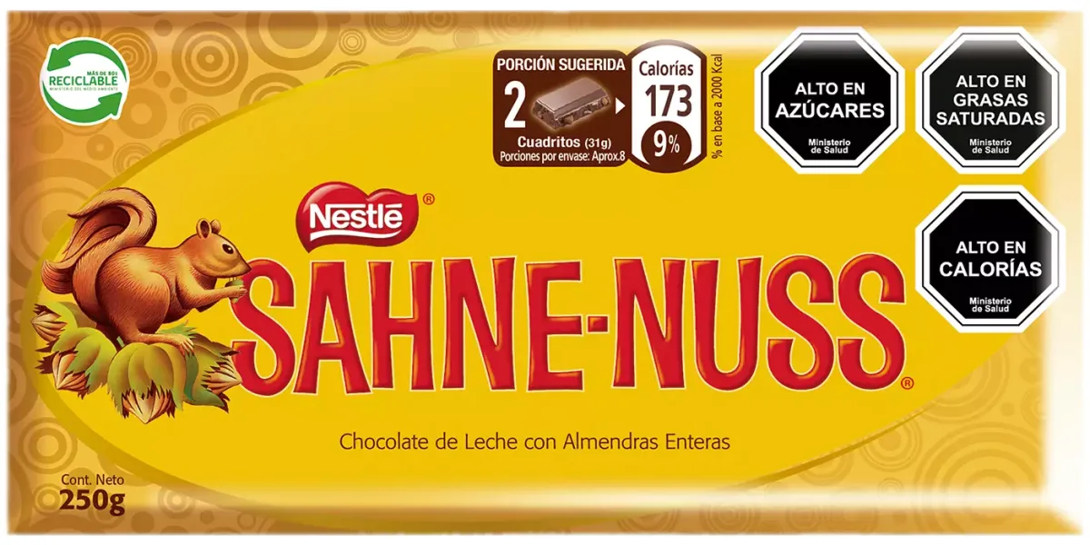 Chocolate Sahne Nuss 250g Nestlé