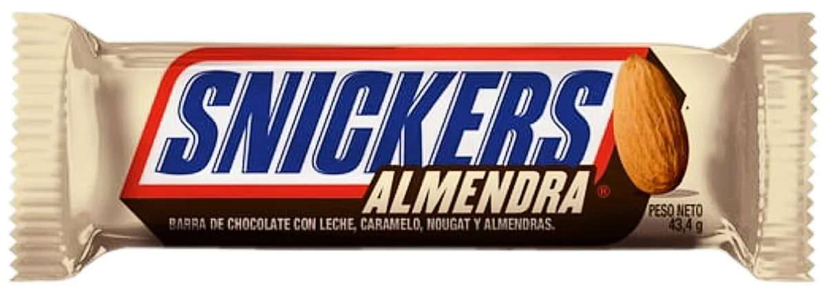Chocolate Snickers Almendra 43.4g Mars