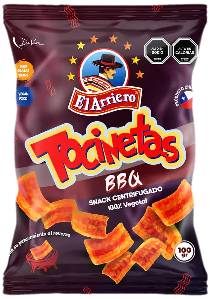 Tocinetas Bbq 100g El Arriero