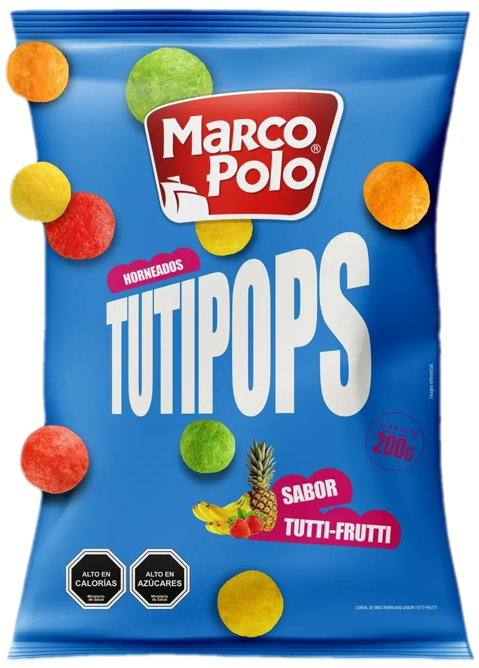 Tutipops Tutti-fruti 200g Marco Polo
