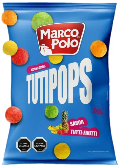 Tutipops Tutti-fruti 200g Marco Polo