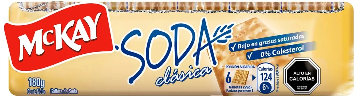 Soda Clasica 180g Mckay