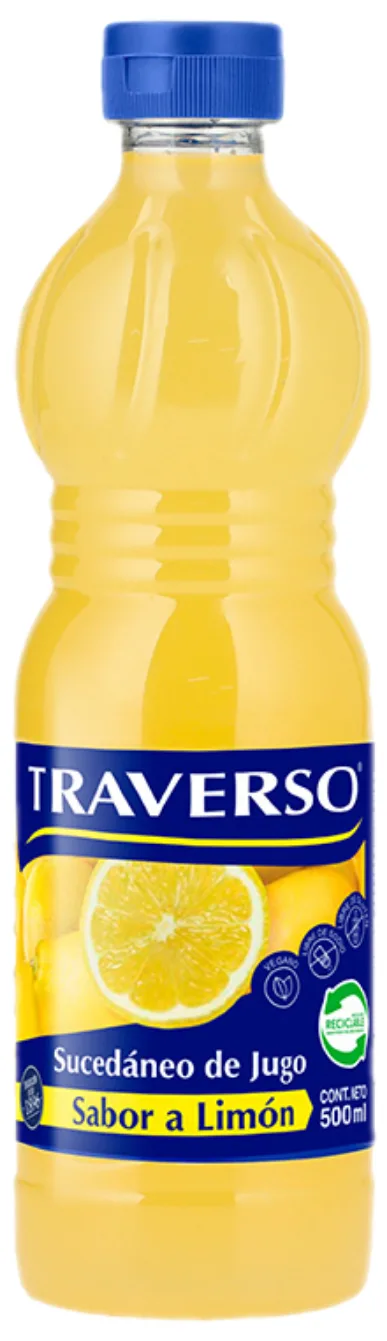Sucedáneo de Jugo de Limón 500ml Traverso