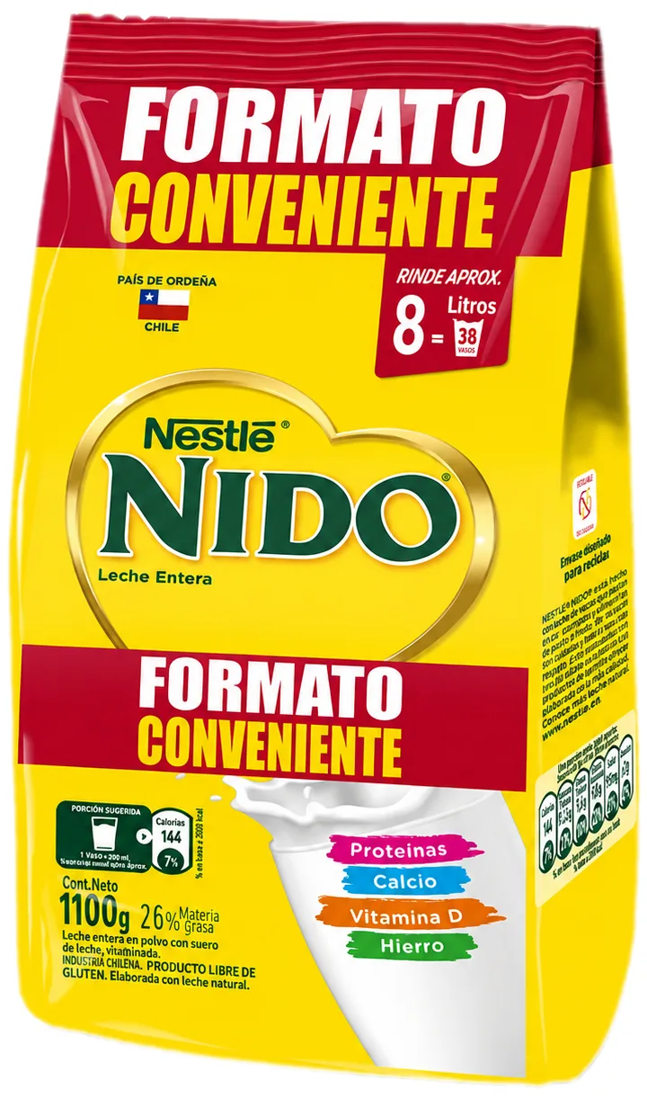 Leche Nido 1.1Kg Nestlé