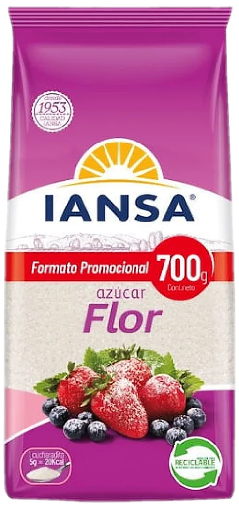 Azúcar Flor 700g Iansa