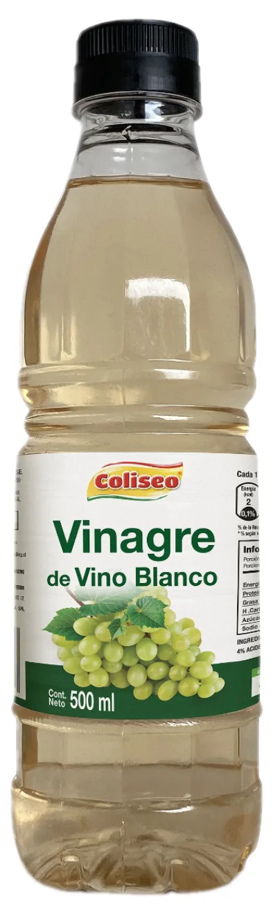 Vinagre de Vino Blanco 500ml Coliseo