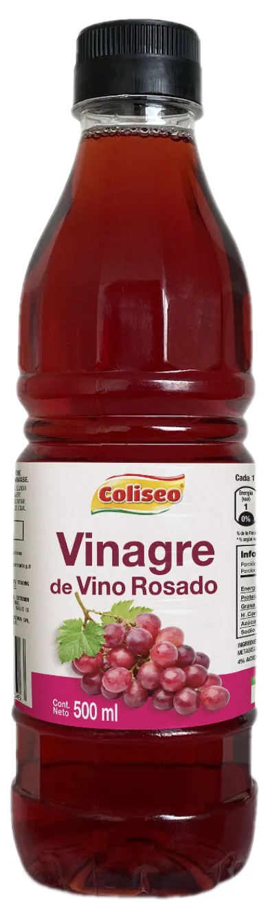 Vinagre de Vino Rosado 500ml Coliseo