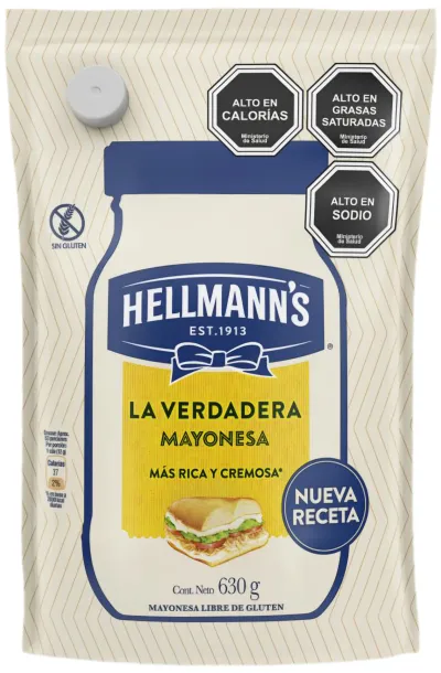 Mayonesa 630g Hellmann's