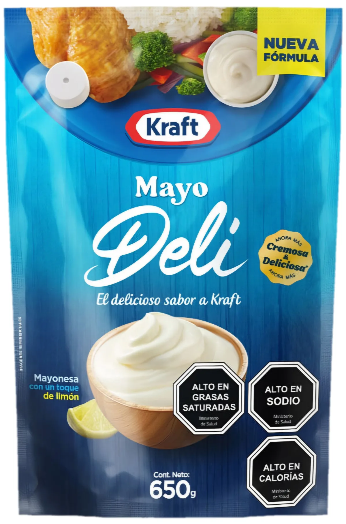 Mayonesa Deli 650g Kraft