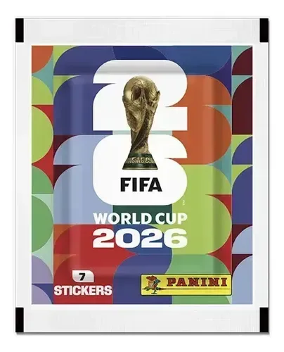 Sobre 7 Láminas Álbum Oficial Fifa World Cup 2026 Panini