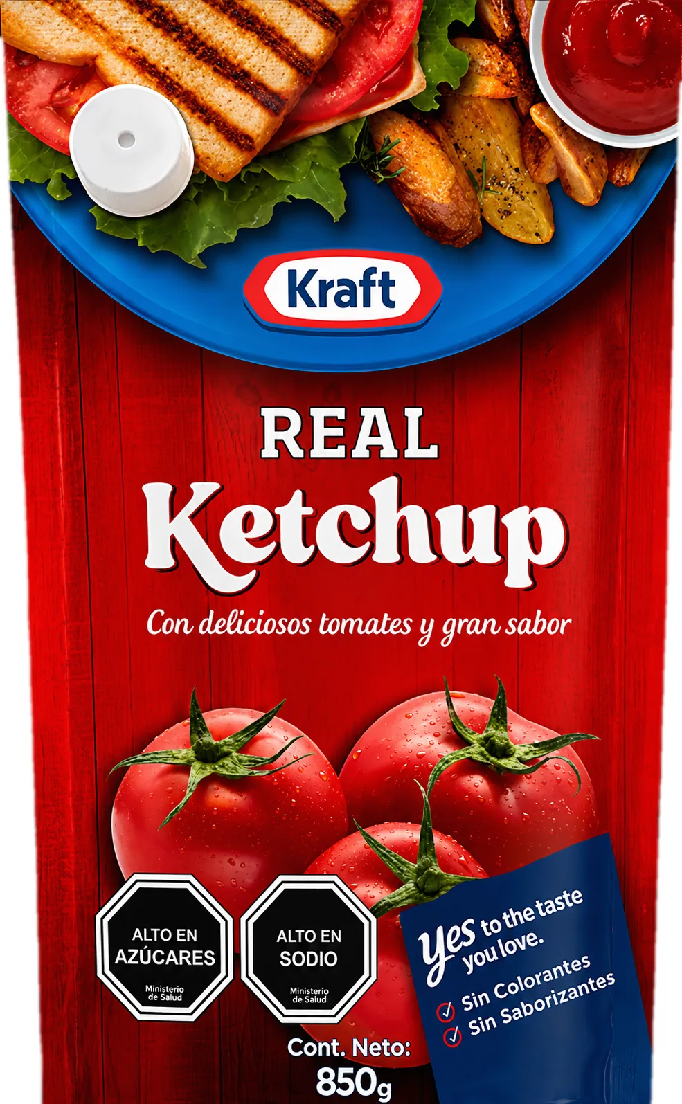 Real Ketchup 850g Kraft