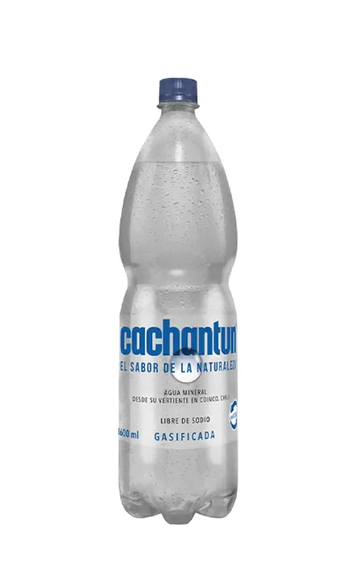Agua con Gas 1.6L Cachantun