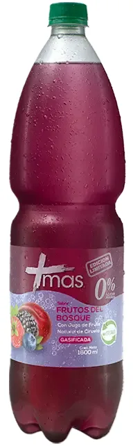 Agua Mas Frutos del Bosque 1.6L Cachantun