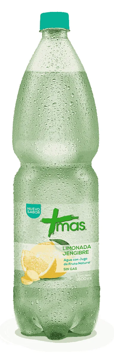 Agua Mas Limonada Jengibre 1.6L Cachantun