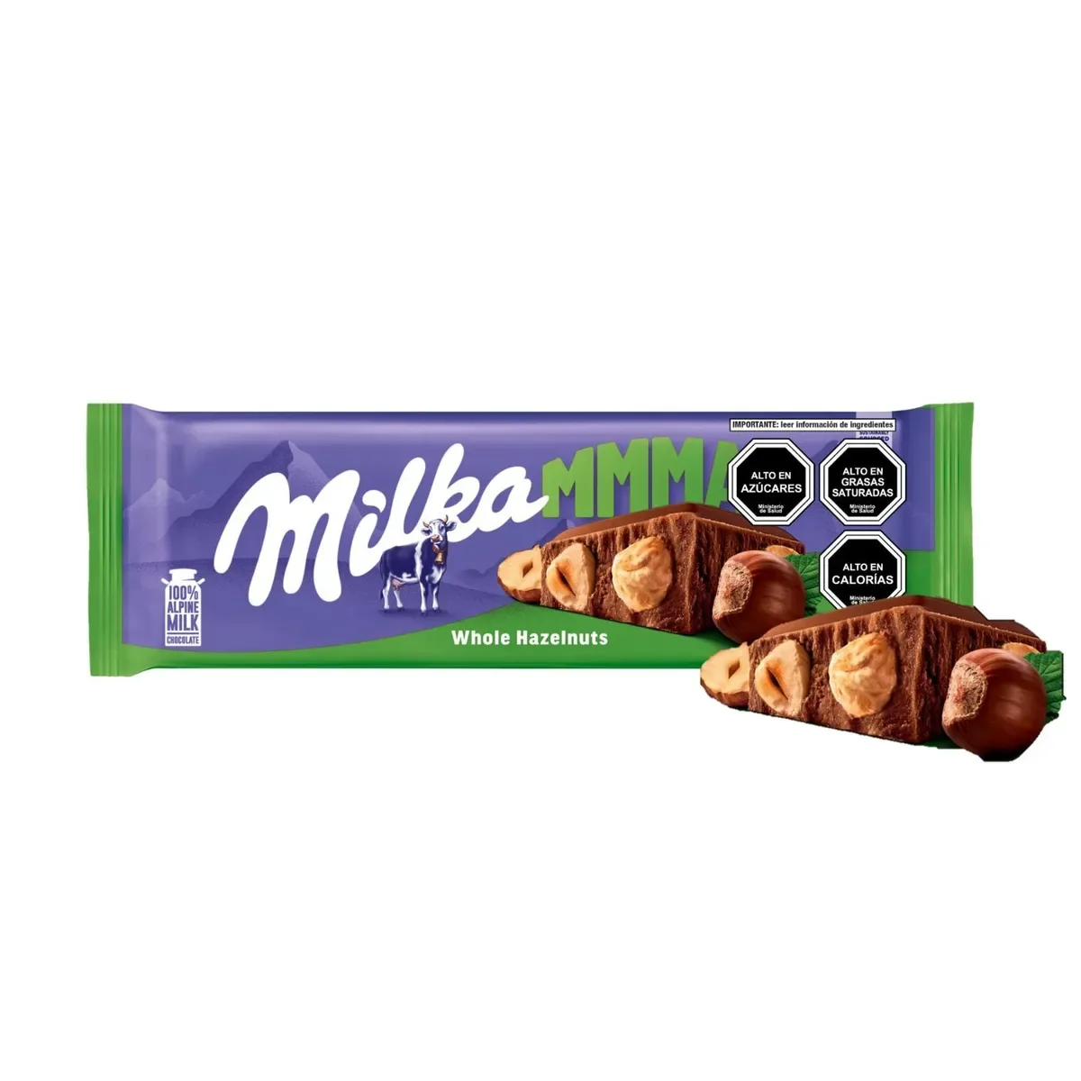 Chocolate Whole Hazelnuts 250g Milka