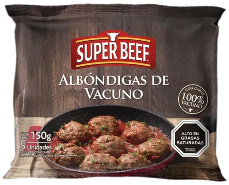 Albondigas Vacuno 150g Super Beef