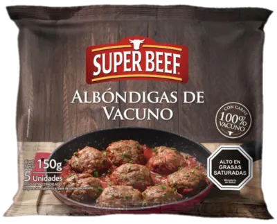 Albondigas Vacuno 150g Super Beef