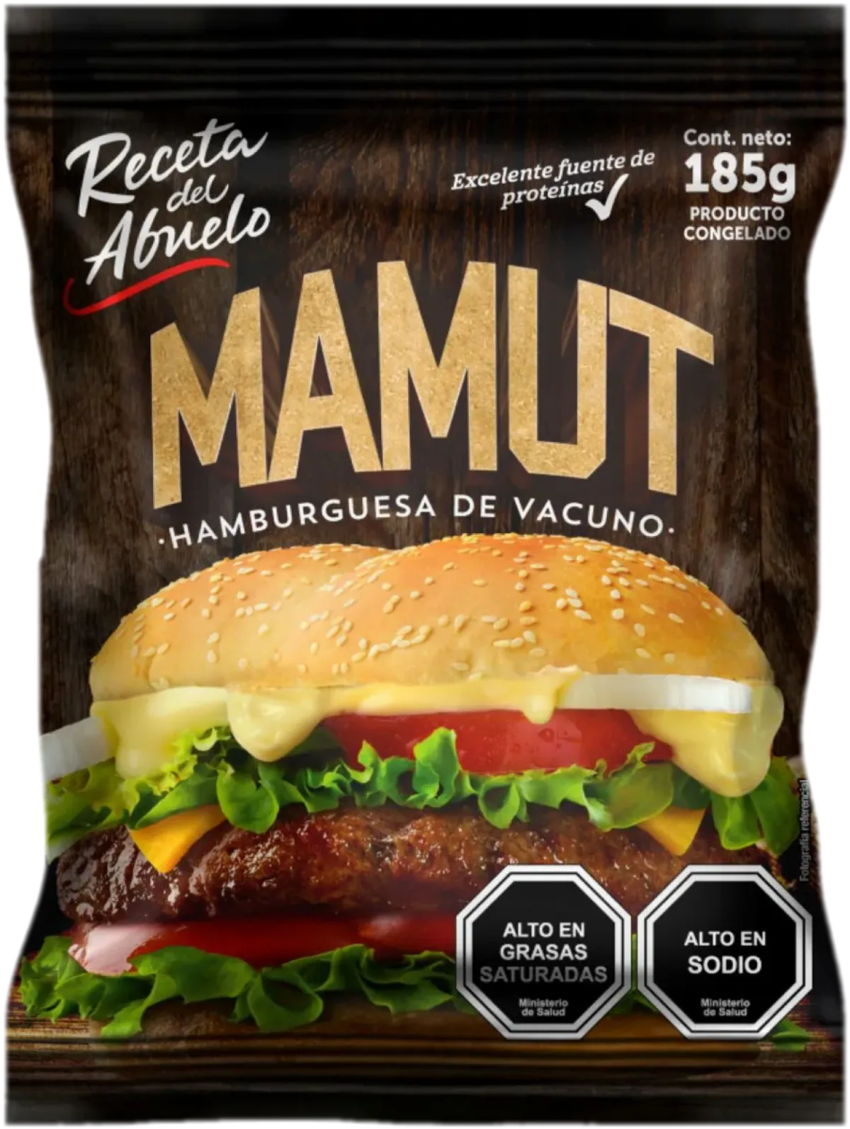 Hamburguesa Mamut 185g Receta del Abuelo