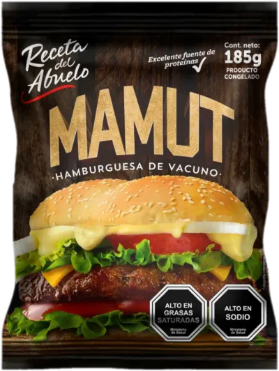 Hamburguesa Mamut 185g Receta del Abuelo