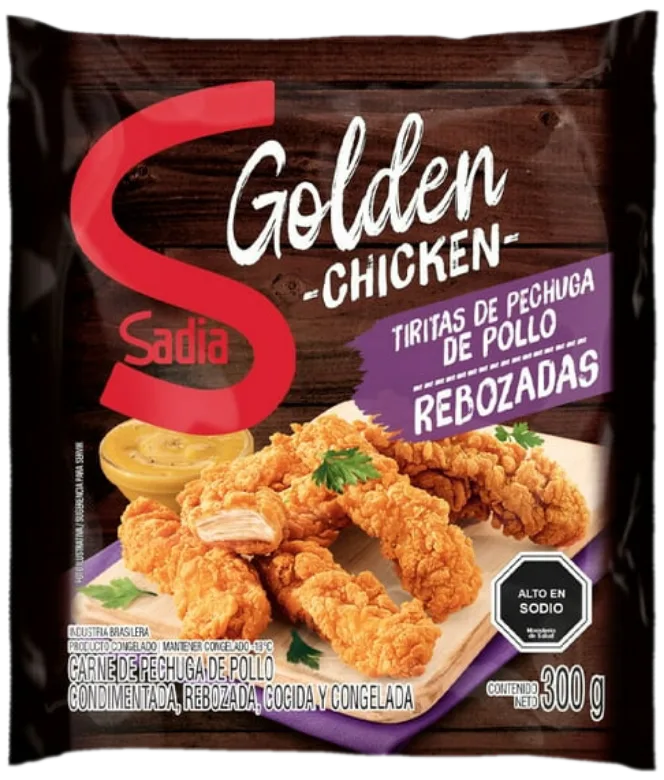 Tiritas de Pollo Rebozadas 300g Sadia