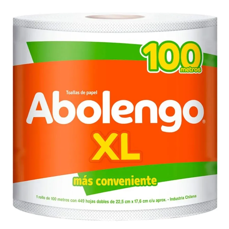 Toalla de Papel XL 100mt Abolengo