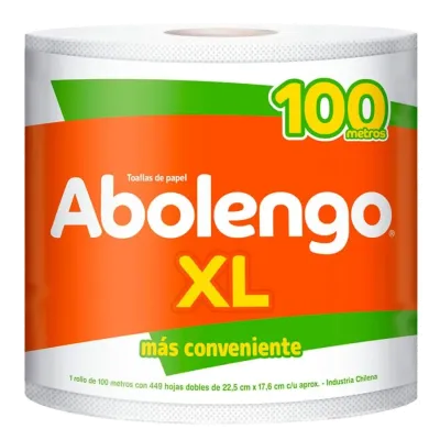 Toalla de Papel XL 100mt Abolengo