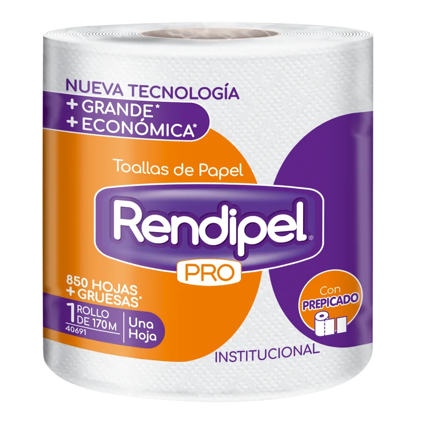 Toalla de papel 170mt Rendipel