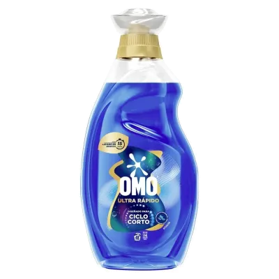 Detergente Líquido Lavado Rápido Contra Malos Olores 1.18 L Omo