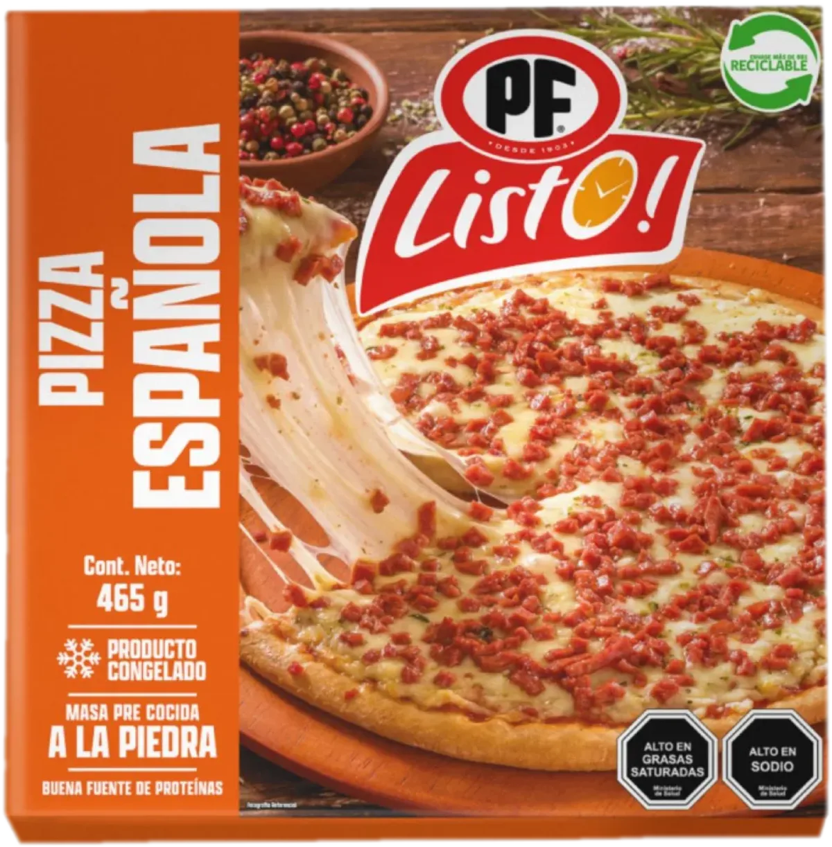 Pizza Española 465g PF