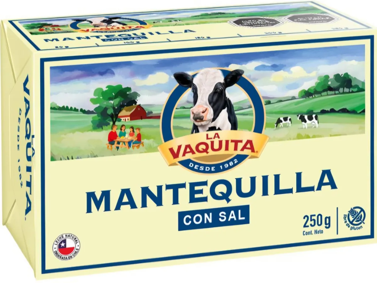 Mantequilla con Sal 250g La Vaquita