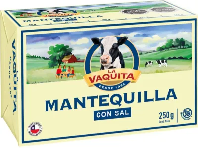 Mantequilla con Sal 250g La Vaquita