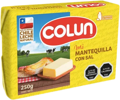 Mantequilla con Sal 250g Colun