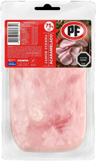 Jamón Pierna Acaramelado 75g PF
