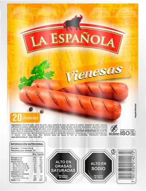 Vienesa 900g La Española