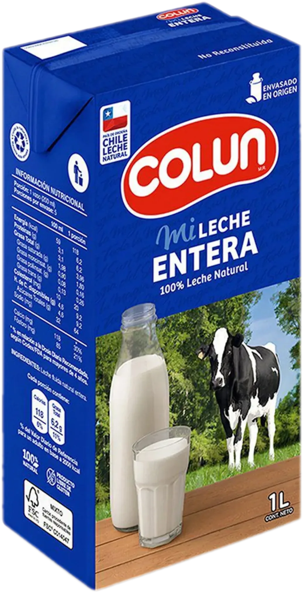 Leche Entera 1L Colun